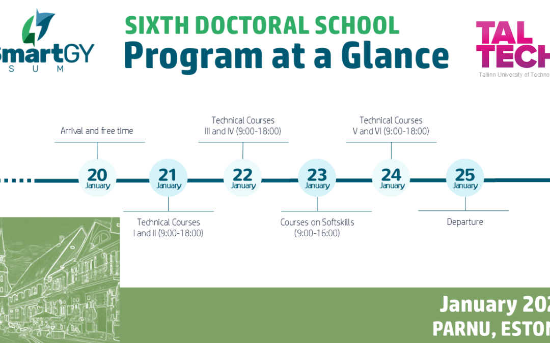 Sixth Doctoral School – January 2025